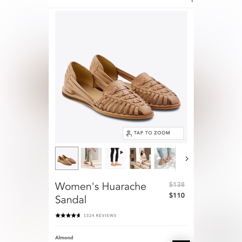 Nisolo Huarache Woven Leather Flats